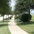 downtown park and walkways in Collierville